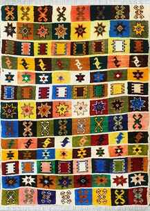 Handmade Gabbeh carpet, Yalmeh design 66193