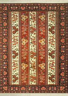Handmade Bakhtiari Gabbeh Carpet, Muharramat Design, 1549