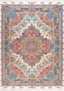 Tabriz handmade carpet, Rezaei design 7366