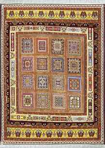 Sirjan handmade carpet, Merinos carpet kilim design 255
