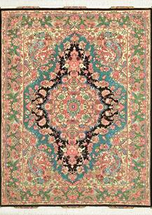 Khorasan handmade carpet, Tabriz Salari design 5287
