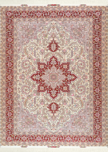 Handmade Tabriz carpet Harris design 8684